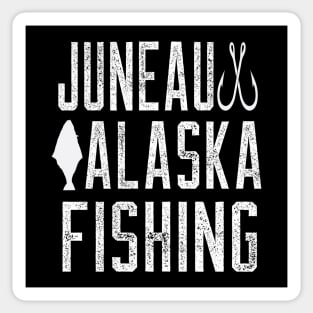 JUNEAU ALASKA FISHING Sticker